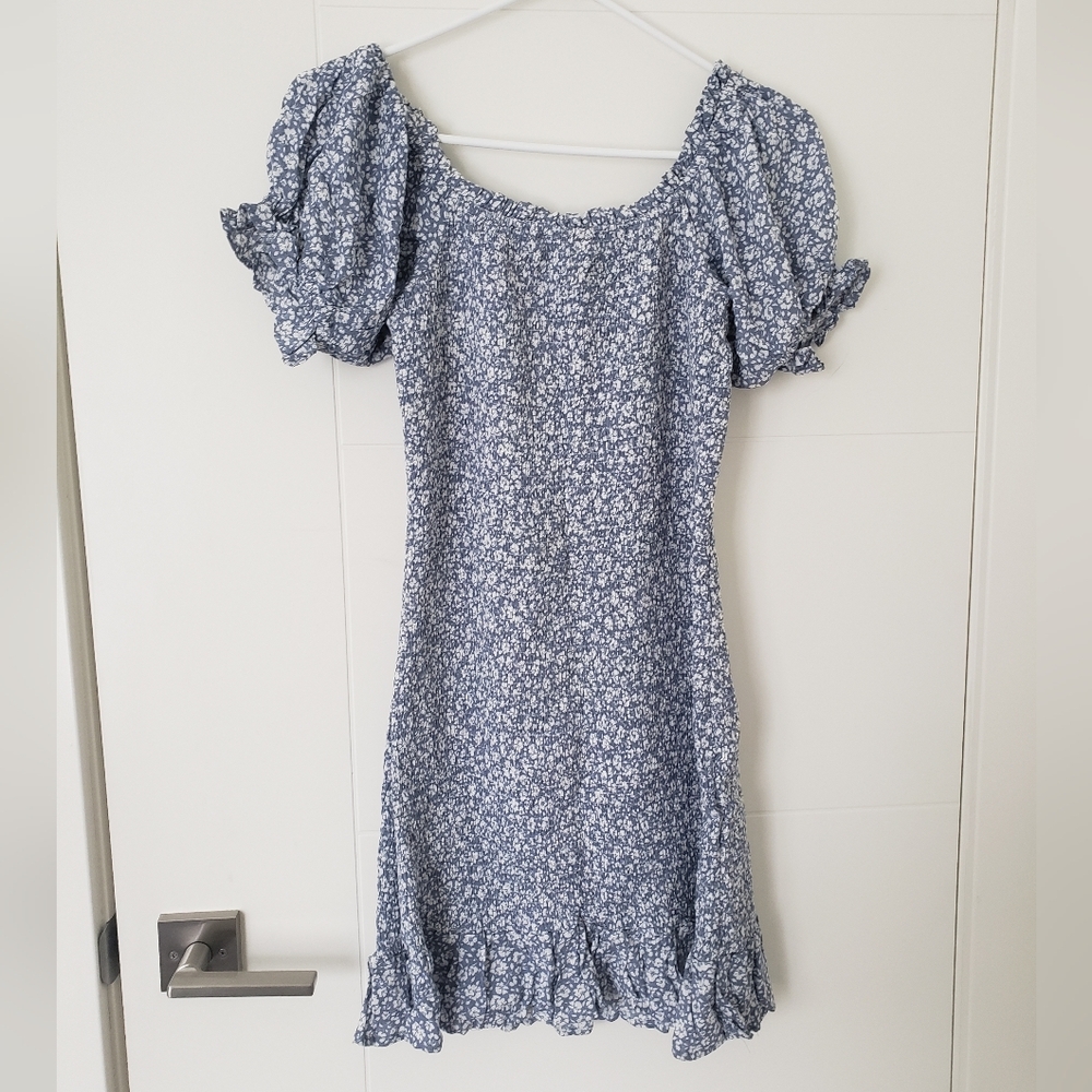 Floral Puff Sleeve Dress